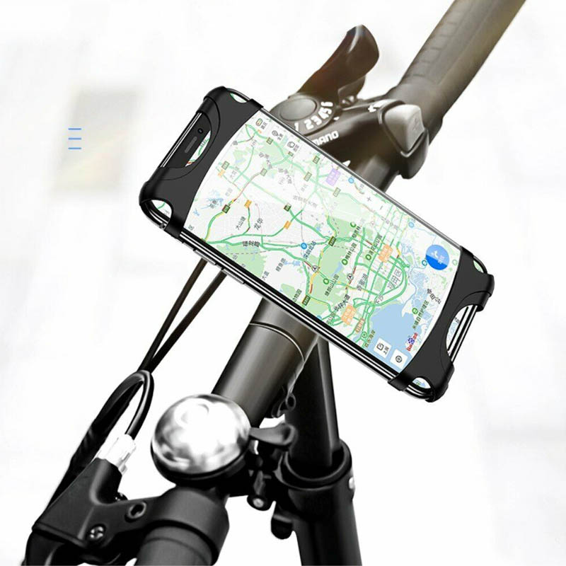 Купити Велотримач для телефону на кермо Usams US-ZJ053 Bicycle Silicon Phone Holder Black за найкращою ціною в Україні 🔔, наш інтернет - магазин гарантує якість і швидку доставку вашого замовлення 🚀