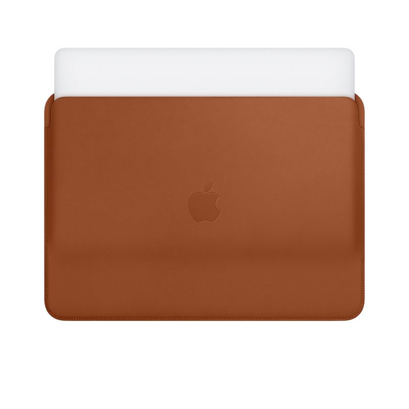 Купить Кожаный чехол Apple Leather Sleeve Saddle Brown (MQG12) для MacBook 12" по лучшей цене в Украине 🔔 ,  наш интернет - магазин гарантирует качество и быструю доставку вашего заказа 🚀