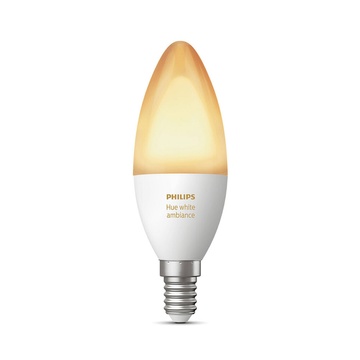 Купить Умная светодиодная лампа Philips Hue Single bulb E14 Apple HomeKit (1 шт) по лучшей цене в Украине 🔔 ,  наш интернет - магазин гарантирует качество и быструю доставку вашего заказа 🚀