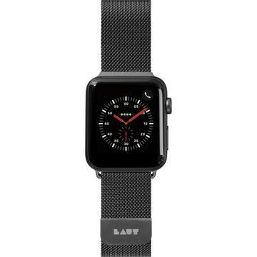 Купить Металлический ремешок Laut Steel Loop Black для Apple Watch 42mm | 44mm SE | 6 | 5 | 4 | 3 | 2 | 1 по лучшей цене в Украине 🔔 ,  наш интернет - магазин гарантирует качество и быструю доставку вашего заказа 🚀
