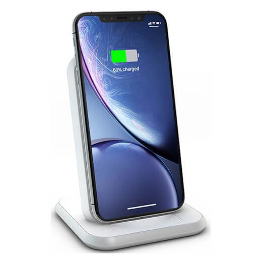 Купить Беспроводная зарядка для iPhone | Samsung Zens Stand Aluminium Wireless Charger 10W White по лучшей цене в Украине 🔔 ,  наш интернет - магазин гарантирует качество и быструю доставку вашего заказа 🚀