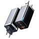 Быстрое зарядное устройство Baseus GaN Charger 65W Fast Charger для iPhone | MacBook (Black)