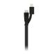 Кабель Mophie Switch-Tip Cable Black USB to Lightning | Micro-USB 1.2m
