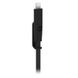 Кабель Mophie Switch-Tip Cable Black USB to Lightning | Micro-USB 1.2 m