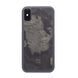 Чехол из натурального камня Woodcessories Bumper Case Stone Camo Gray для iPhone X | XS