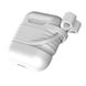 Силиконовый чехол с шнурком Baseus Silicone Case Gray для Apple AirPods