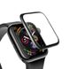 Защитное стекло Baseus 0.3mm Full Screen Curved Tempered Glass Black для Apple Watch 44mm SE | 6 | 5 | 4