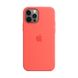 Cиликоновый чехол iLoungeMax Silicone Case MagSafe Pink Citrus для iPhone 12 | 12 Pro OEM