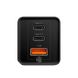 Швидке зарядний пристрій Baseus GaN Charger 65W Fast Charger для iPhone | MacBook (Black)