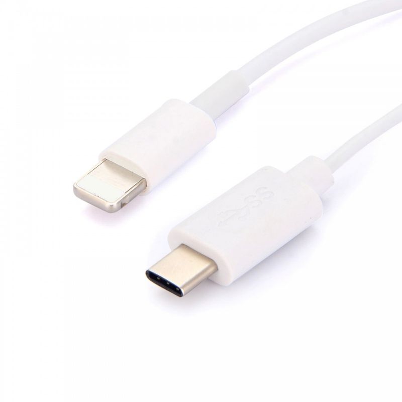 Купить Кабель oneLounge Lightning USB 3.1 Type-C White для iPhone | iPod | iPad по лучшей цене в Украине 🔔 ,  наш интернет - магазин гарантирует качество и быструю доставку вашего заказа 🚀