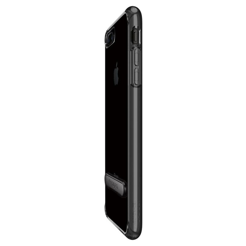 Купить Чехол Spigen Ultra Hybrid S Jet Black для iPhone 7 Plus | 8 Plus (Витринный образец) по лучшей цене в Украине 🔔 ,  наш интернет - магазин гарантирует качество и быструю доставку вашего заказа 🚀