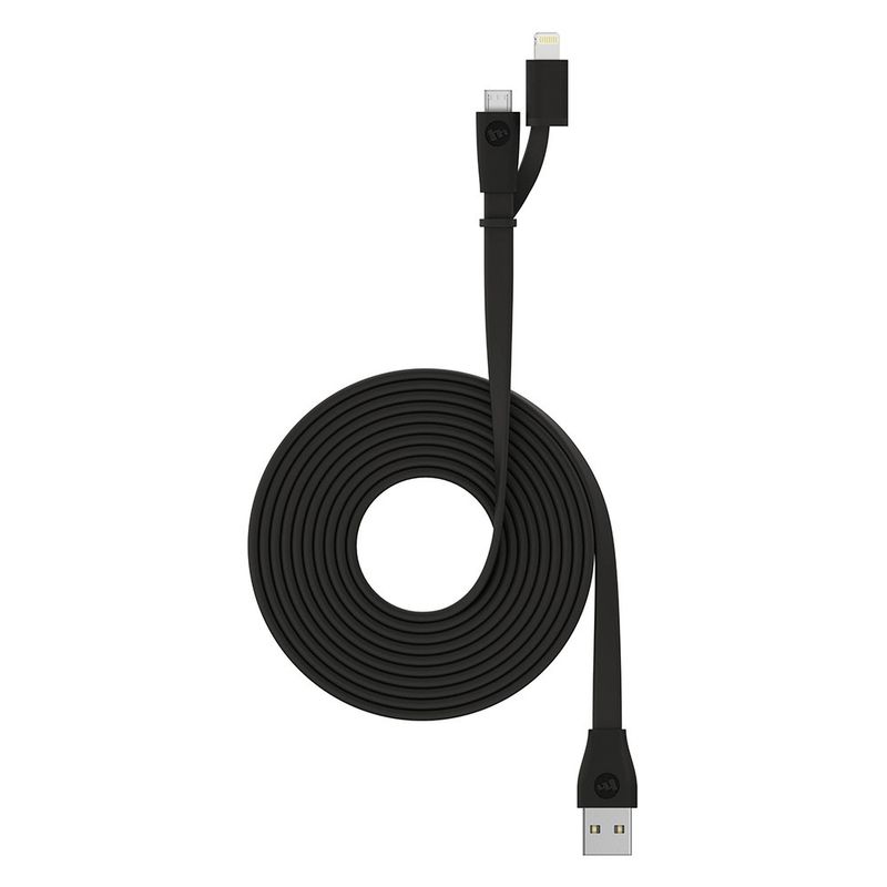 Купить Кабель Mophie Switch-Tip Cable Black USB to Lightning | Micro-USB 1.2m по лучшей цене в Украине 🔔 ,  наш интернет - магазин гарантирует качество и быструю доставку вашего заказа 🚀