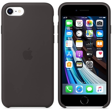 Купить Силиконовый чехол oneLounge Silicone Case Black для iPhone SE 2020 | 8 | 7 OEM (MXYH2) по лучшей цене в Украине 🔔 ,  наш интернет - магазин гарантирует качество и быструю доставку вашего заказа 🚀