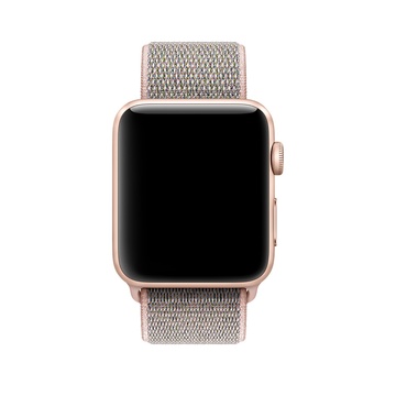 Купить Ремешок oneLounge Sport Loop Spicy Pink Sand для Apple Watch 42mm | 44mm SE | 6 | 5 | 4 | 3 | 2 | 1 OEM по лучшей цене в Украине 🔔 ,  наш интернет - магазин гарантирует качество и быструю доставку вашего заказа 🚀