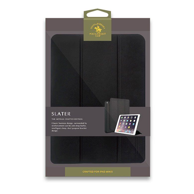 Купить Чехол (книжка) Polo Cross Leather Slater черный для iPad Mini 5 по лучшей цене в Украине 🔔 ,  наш интернет - магазин гарантирует качество и быструю доставку вашего заказа 🚀