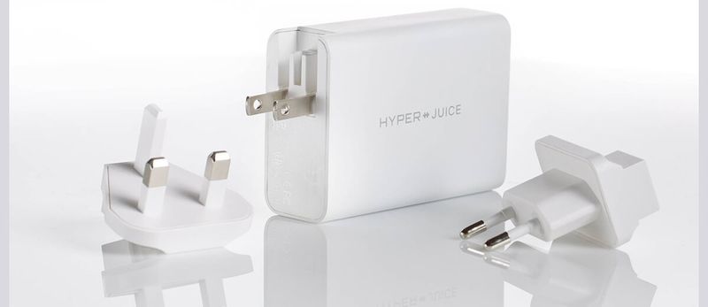 Купить Быстрое зарядное устройство HyperJuice GaN 100W USB-C по лучшей цене в Украине 🔔 ,  наш интернет - магазин гарантирует качество и быструю доставку вашего заказа 🚀
