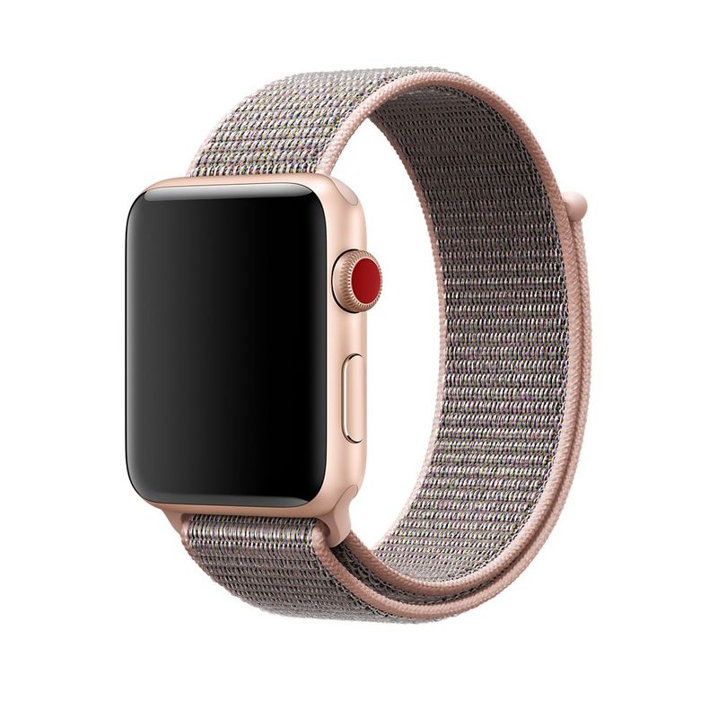 Купить Ремешок oneLounge Sport Loop Spicy Pink Sand для Apple Watch 42mm | 44mm SE | 6 | 5 | 4 | 3 | 2 | 1 OEM по лучшей цене в Украине 🔔 ,  наш интернет - магазин гарантирует качество и быструю доставку вашего заказа 🚀