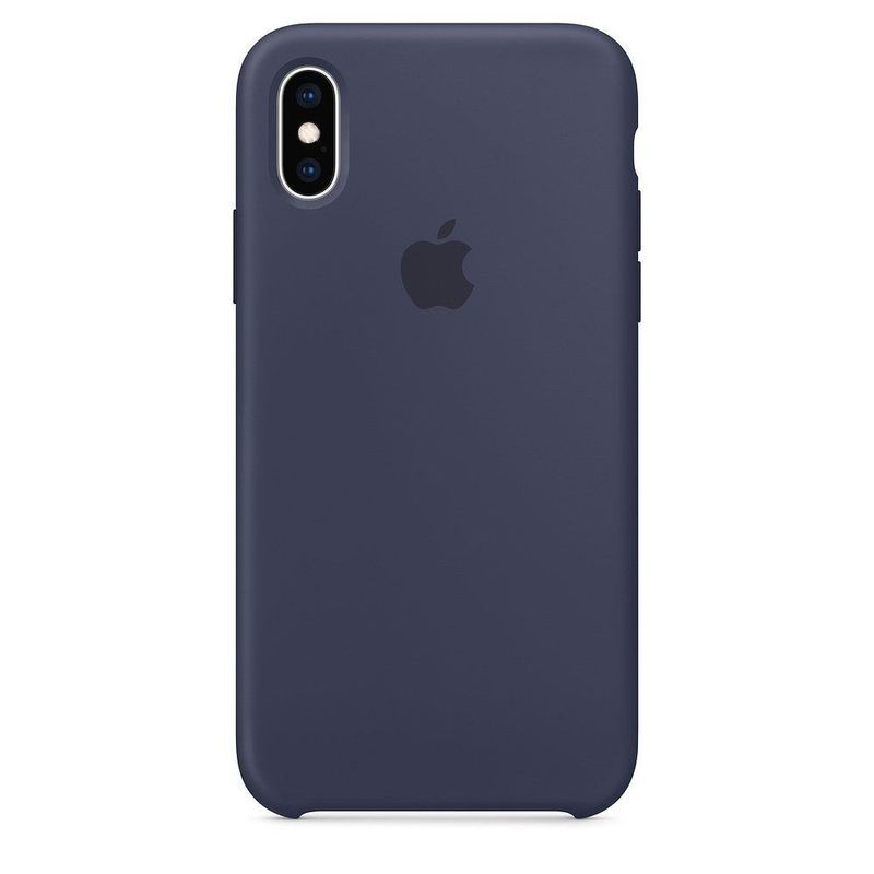 Купить Чехол HC Silicone Case для Apple iPhone X/XS Midnight Blue Без бренда по лучшей цене в Украине 🔔 ,  наш интернет - магазин гарантирует качество и быструю доставку вашего заказа 🚀