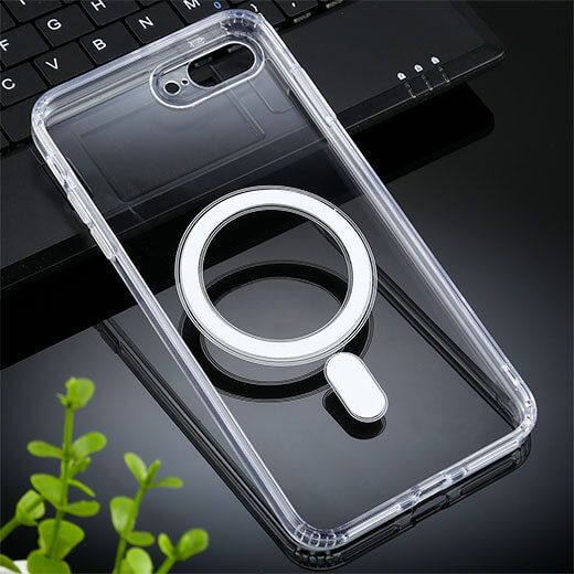 Купить Прозрачный силиконовый чехол iLoungeMax Silicone Case MagSafe для iPhone 7 Plus | 8 Plus по лучшей цене в Украине 🔔 ,  наш интернет - магазин гарантирует качество и быструю доставку вашего заказа 🚀