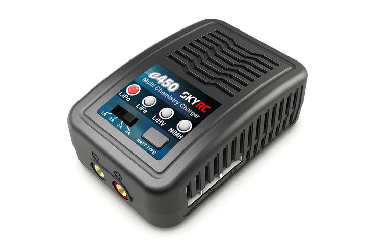 Купить Зарядное устройство SkyRC e450 4A/50W с/БП для Li-Pol/Ni-MH аккумуляторов (SK-100122) по лучшей цене в Украине 🔔 ,  наш интернет - магазин гарантирует качество и быструю доставку вашего заказа 🚀