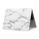Мармуровий чохол oneLounge Marble White | White для MacBook Pro 16" (2019)