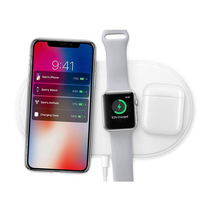 Купити Бездротова зарядка oneLounge AirPower White для iPhone | Apple Watch | AirPods OEM за найкращою ціною в Україні 🔔, наш інтернет - магазин гарантує якість і швидку доставку вашого замовлення 🚀