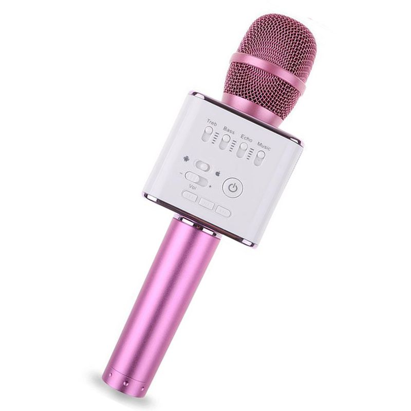 Купити Портативний караоке мікрофон UTM Q9 в коробці Rose за найкращою ціною в Україні 🔔, наш інтернет - магазин гарантує якість і швидку доставку вашого замовлення 🚀