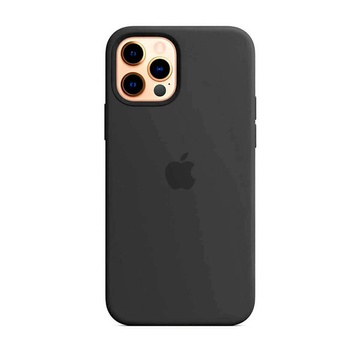 Купить Черный силиконовый чехол iLoungeMax Silicone Case MagSafe Black для iPhone 12 Pro Max OEM (c поддержкой анимации) по лучшей цене в Украине 🔔 ,  наш интернет - магазин гарантирует качество и быструю доставку вашего заказа 🚀