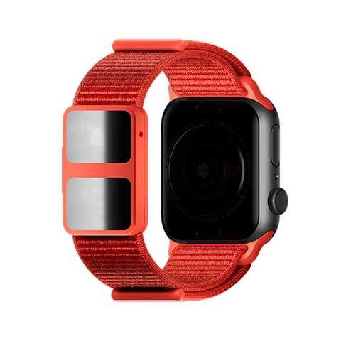 Ремінець AURA Strap Red Apple Watch 42mm | 44mm SE| 6 | 5 | 4 | 3