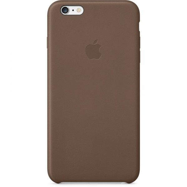 Купить Кожаный чехол Apple Leather Case Olive Brown (MGQR2) для iPhone 6 Plus | 6s Plus по лучшей цене в Украине 🔔 ,  наш интернет - магазин гарантирует качество и быструю доставку вашего заказа 🚀