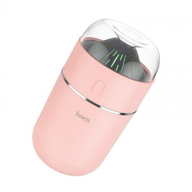 Купить Увлажнитель воздуха Hoco Aroma pursue portable mini humidifier Pink по лучшей цене в Украине 🔔 ,  наш интернет - магазин гарантирует качество и быструю доставку вашего заказа 🚀