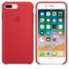 Силиконовый чехол красный для iPhone 8 Plus/7 Plus