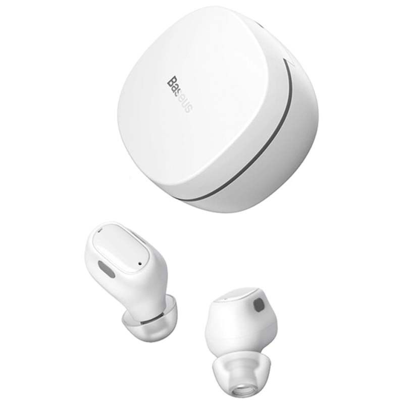 Купить Беспроводные Bluetooth наушники Baseus Encok True Wireless Earphones WM01 White по лучшей цене в Украине 🔔 ,  наш интернет - магазин гарантирует качество и быструю доставку вашего заказа 🚀