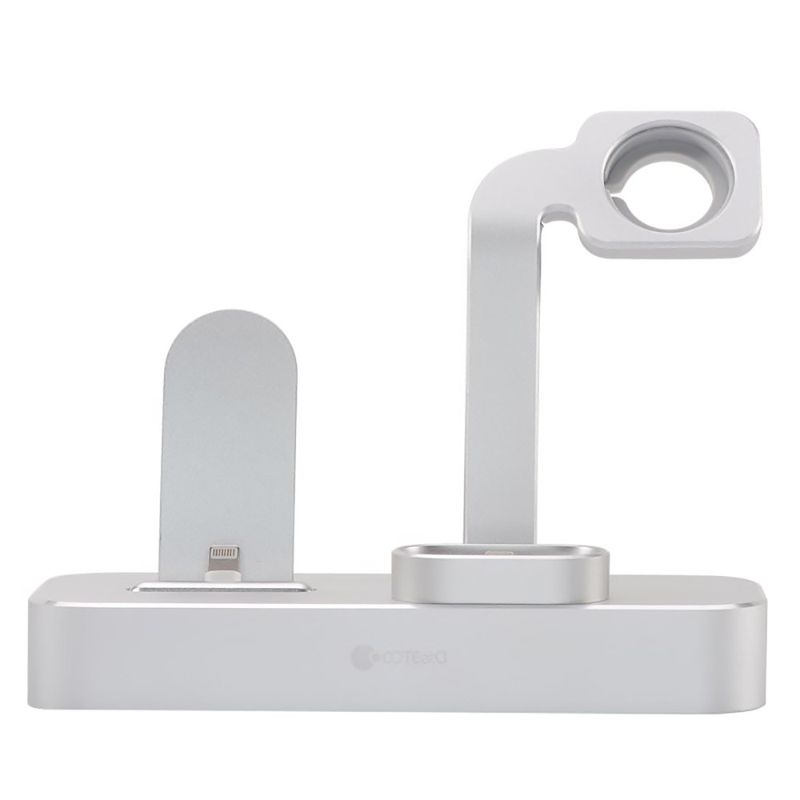 Купити Док-станція CoteetCI 3 in 1 Multifunction Charging Stand Silver для Apple Watch | iPhone | AirPods за найкращою ціною в Україні 🔔, наш інтернет - магазин гарантує якість і швидку доставку вашого замовлення 🚀