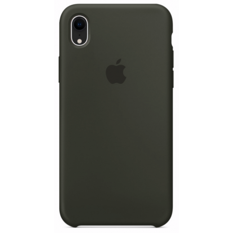 Купить Чехол HC Silicone Case для Apple iPhone XR Olive Без бренда по лучшей цене в Украине 🔔 ,  наш интернет - магазин гарантирует качество и быструю доставку вашего заказа 🚀