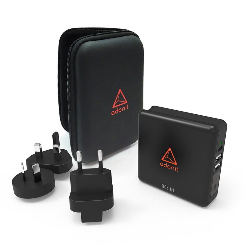 Купити Бездротове мережеве ЗУ + портативний акумулятор Adonit Wireless TravelCube чорне за найкращою ціною в Україні 🔔, наш інтернет - магазин гарантує якість і швидку доставку вашого замовлення 🚀