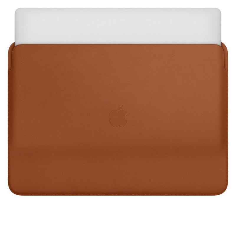 Купити Шкіряний чохол Apple Leather Sleeve Saddle Brown (MWV92) для MacBook Pro 16" за найкращою ціною в Україні 🔔, наш інтернет - магазин гарантує якість і швидку доставку вашого замовлення 🚀