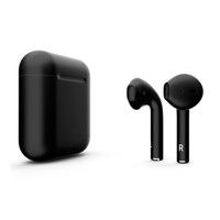 Купити Матові бездротові навушники Apple AirPods 2 з бездротовою зарядкою Black (MRXJ2) за найкращою ціною в Україні 🔔, наш інтернет - магазин гарантує якість і швидку доставку вашого замовлення 🚀