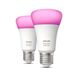 Розумна LED лампочка Hue White & Colour Ambiance E27 HomeKit (2 шт.)