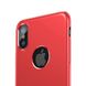 Силиконовый чехол Baseus Soft красный для iPhone X