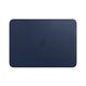Кожаный чехол Apple Leather Sleeve Midnight Blue (MRQL2) для MacBook Pro 13" | Air 13"