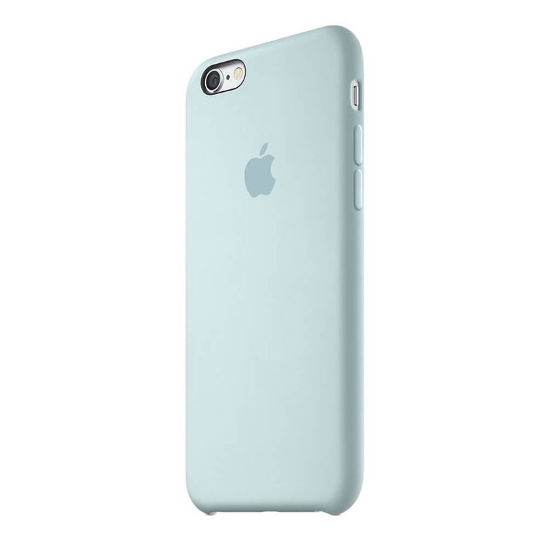 Купити Силіконовий чохол Apple Silicone Case Turquoise (MLD12) для iPhone 6s Plus (Вітринний зразок) за найкращою ціною в Україні 🔔, наш інтернет - магазин гарантує якість і швидку доставку вашого замовлення 🚀