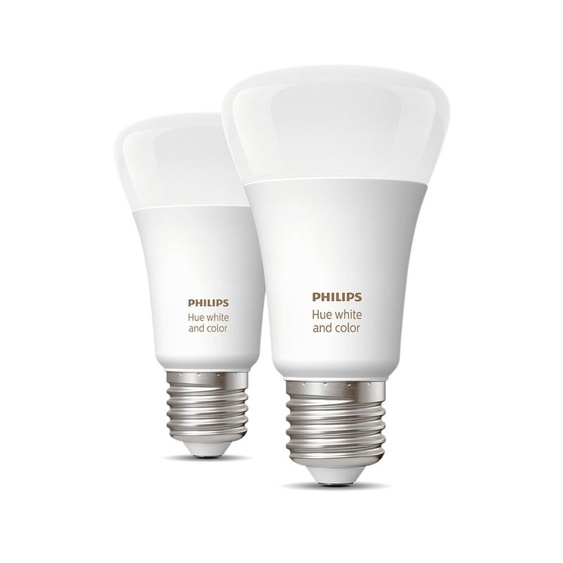 Купити Умная LED лампочка Hue White & Colour Ambiance E27 HomeKit (2 шт.) за найкращою ціною в Україні 🔔, наш інтернет - магазин гарантує якість і швидку доставку вашого замовлення 🚀