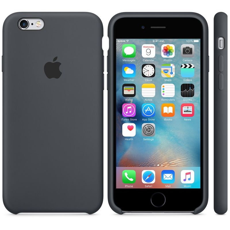 Купить Силиконовый чехол oneLounge Silicone Case Charcoal Gray для iPhone 6 Plus | 6s Plus OEM по лучшей цене в Украине 🔔 ,  наш интернет - магазин гарантирует качество и быструю доставку вашего заказа 🚀