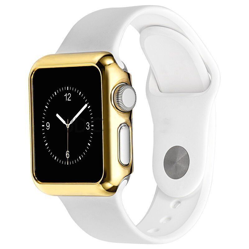Купить Ультратонкий чехол Coteetci золотой для Apple Watch 2 42мм по лучшей цене в Украине 🔔 ,  наш интернет - магазин гарантирует качество и быструю доставку вашего заказа 🚀