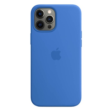 Купить Силиконовый чехол iLoungeMax Silicone Case MagSafe Capri Blue для iPhone 12 Pro Max OEM (c поддержкой анимации) по лучшей цене в Украине 🔔 ,  наш интернет - магазин гарантирует качество и быструю доставку вашего заказа 🚀