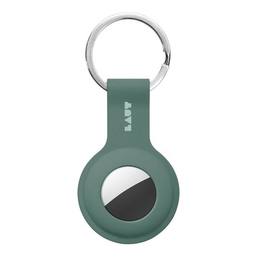 Силиконовый брелок с кольцом LAUT HUEX TAG Sage Green для AirTag