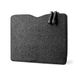 Шкіряний чохол-сумка MUJJO Carry-On Folio Sleeve Black для MacBook 12"
