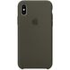 Купить Чехол HC Silicone Case для Apple iPhone XS MAX Olive Без бренда по лучшей цене в Украине 🔔 ,  наш интернет - магазин гарантирует качество и быструю доставку вашего заказа 🚀