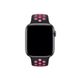 Ремешок iLoungeMax Nike Sport Band Black | Pink для Apple Watch 45mm | 44mm | 42mm SE | 7 | 6 | 5 | 4 | 3 | 2 | 1 OEM